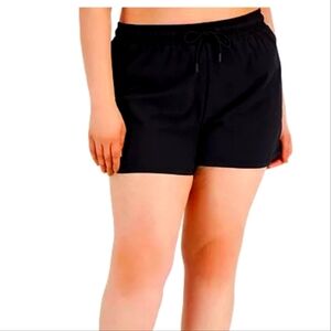Plus Size IDEOLOGY BLACK SHORTS